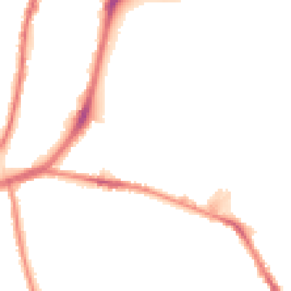 Night-time road noise heatmap for L4 0RU