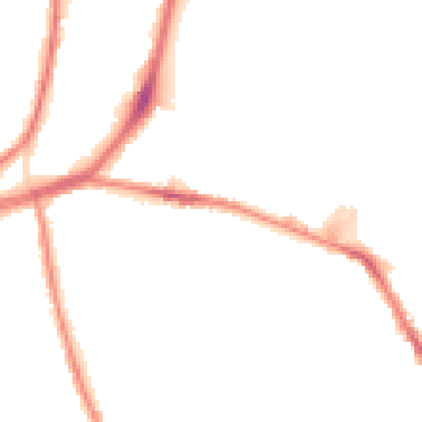 Night-time road noise heatmap for L4 0SL