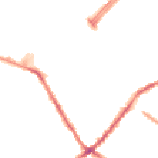 Night-time road noise heatmap for L4 0TL
