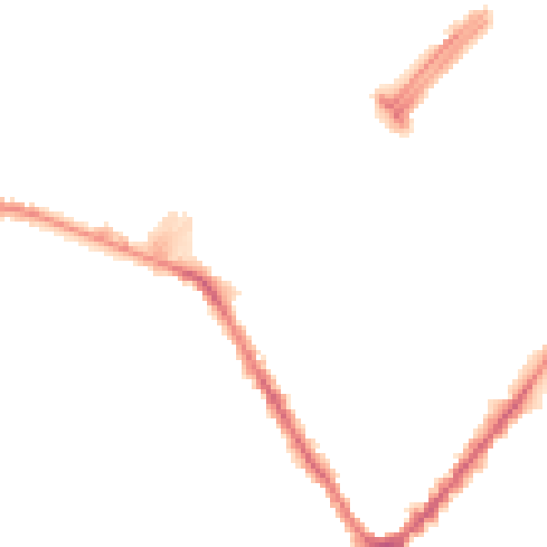 Night-time road noise heatmap for L4 0TP