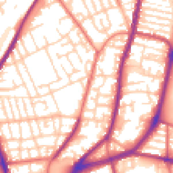 Daytime road noise heatmap for L4 1TB