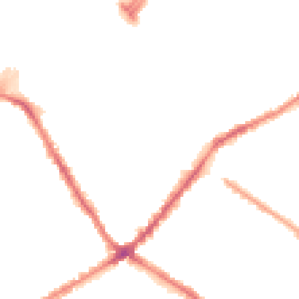 Night-time road noise heatmap for L4 2RN