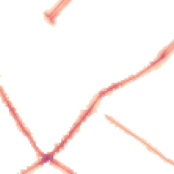 Night-time road noise heatmap for L4 2RT