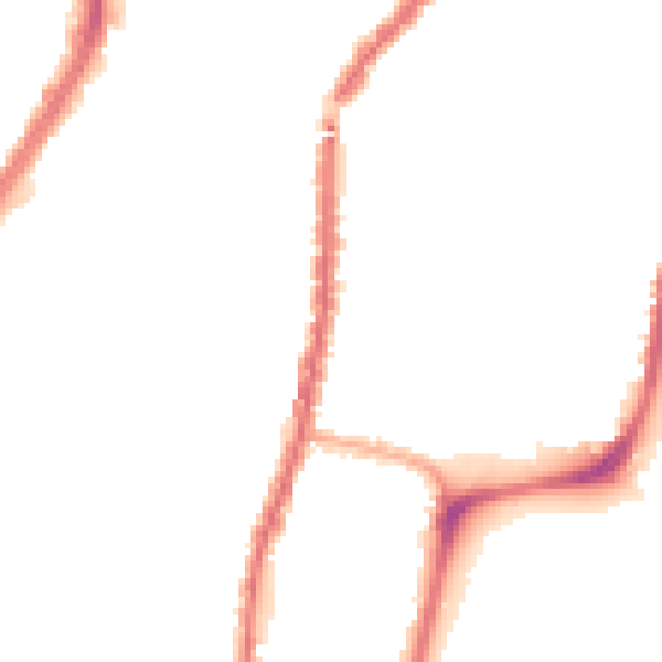 Night-time road noise heatmap for L4 3QL
