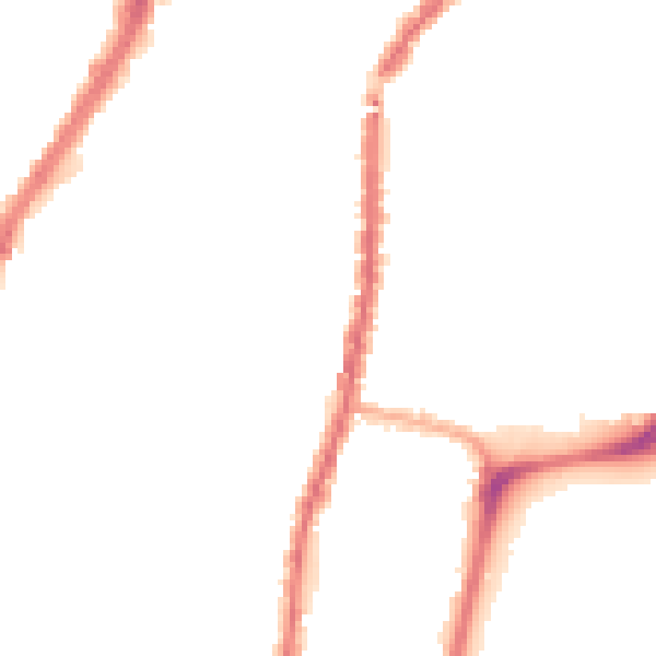 Night-time road noise heatmap for L4 3RH