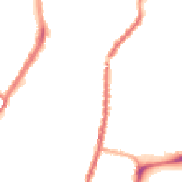 Night-time road noise heatmap for L4 3RS