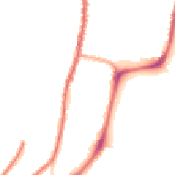 Night-time road noise heatmap for L4 4QR