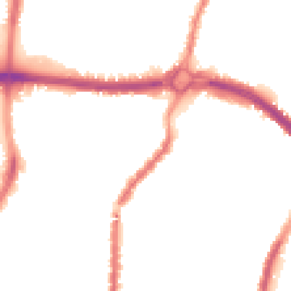 Night-time road noise heatmap for L4 5PR