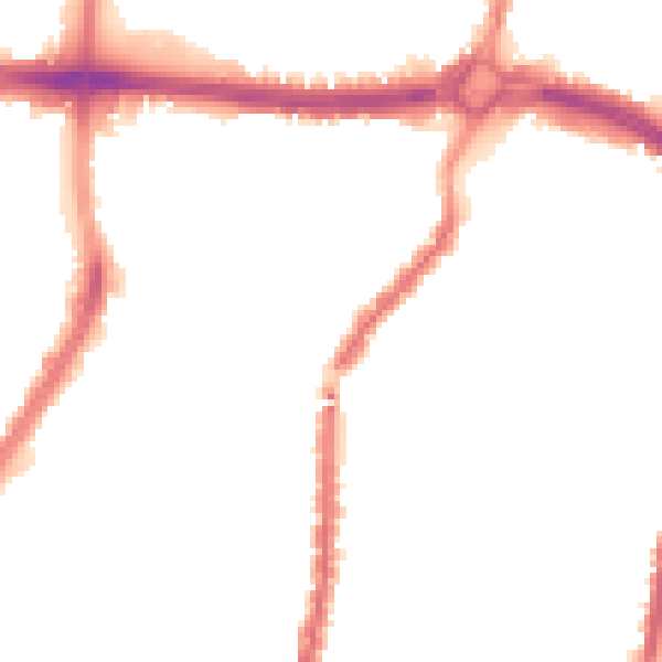 Night-time road noise heatmap for L4 5QB
