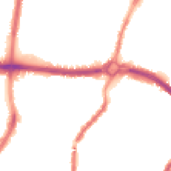 Night-time road noise heatmap for L4 5RR