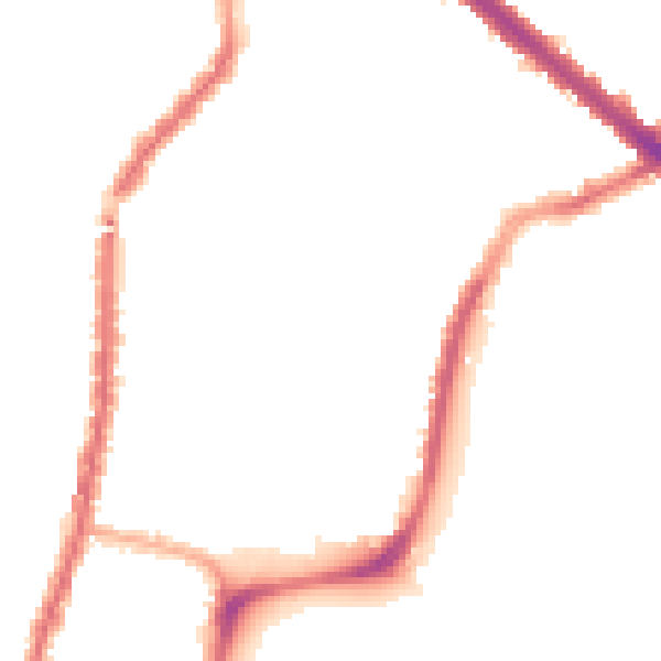 Night-time road noise heatmap for L4 5SN