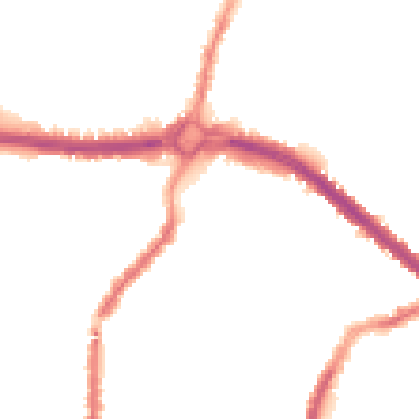 Night-time road noise heatmap for L4 6AB