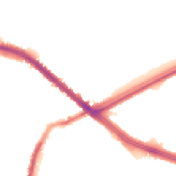 Night-time road noise heatmap for L4 6SU
