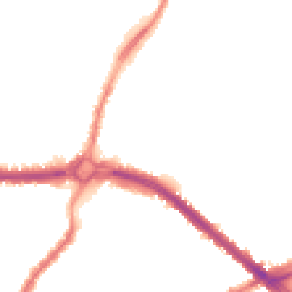 Night-time road noise heatmap for L4 6XQ