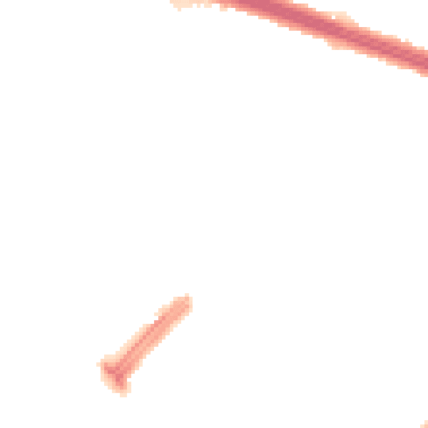 Night-time road noise heatmap for L4 7XJ