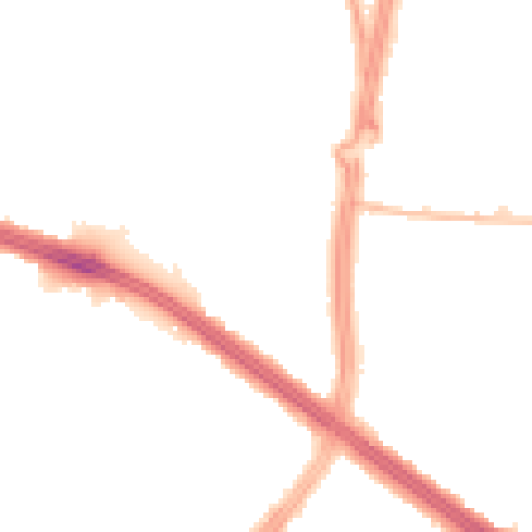 Night-time road noise heatmap for L4 8UB
