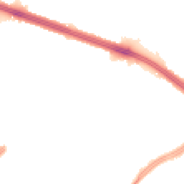 Night-time road noise heatmap for L4 8US