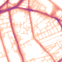Daytime road noise heatmap for L5 0BN