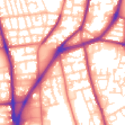 Daytime road noise heatmap for L5 0RQ
