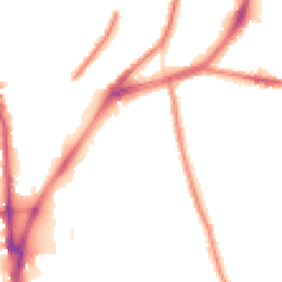 Night-time road noise heatmap for L5 0TE