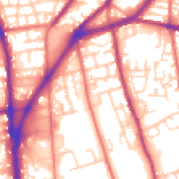 Daytime road noise heatmap for L5 0TF