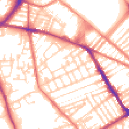 Daytime road noise heatmap for L5 1AD