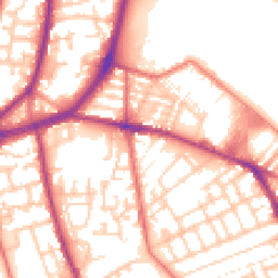 Daytime road noise heatmap for L5 1TA