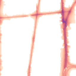 Night-time road noise heatmap for L5 2AT