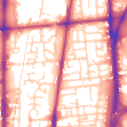 Daytime road noise heatmap for L5 2BD