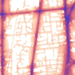 Daytime road noise heatmap for L5 2BH