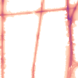 Night-time road noise heatmap for L5 2BH