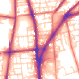 Daytime road noise heatmap for L5 2PJ