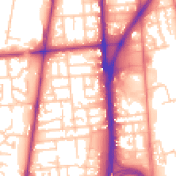 Daytime road noise heatmap for L5 2QT