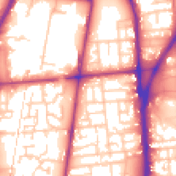 Daytime road noise heatmap for L5 2RA