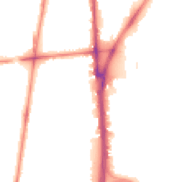 Night-time road noise heatmap for L5 2SA