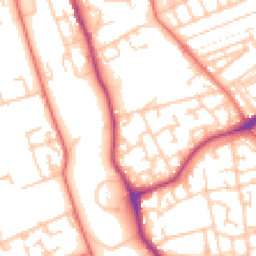 Daytime road noise heatmap for L5 4SU