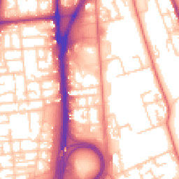 Daytime road noise heatmap for L5 5BE
