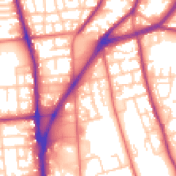 Daytime road noise heatmap for L5 5DY