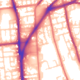 Daytime road noise heatmap for L5 5EH