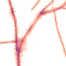Night-time road noise heatmap for L5 5EJ
