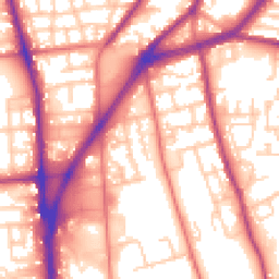 Daytime road noise heatmap for L5 5EY