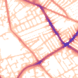 Daytime road noise heatmap for L5 6PD