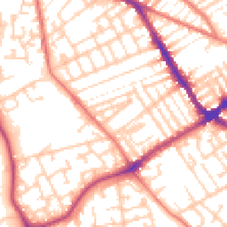 Daytime road noise heatmap for L5 6PE