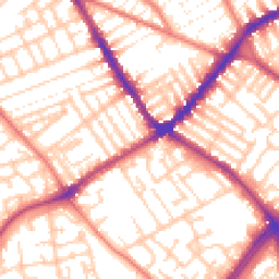 Daytime road noise heatmap for L5 6PH
