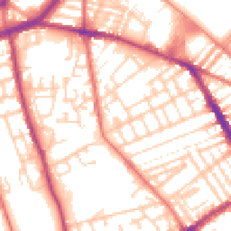 Daytime road noise heatmap for L5 6RD