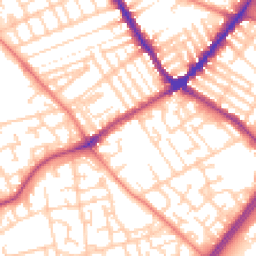 Daytime road noise heatmap for L5 6SP
