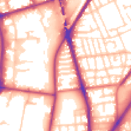 Daytime road noise heatmap for L5 7RW