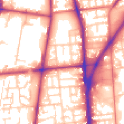 Daytime road noise heatmap for L5 7TZ