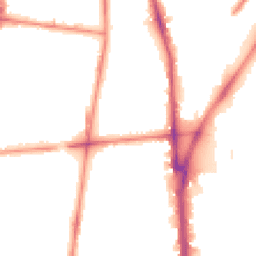 Night-time road noise heatmap for L5 7TZ