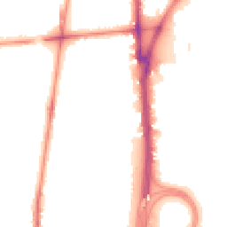 Night-time road noise heatmap for L5 8YB